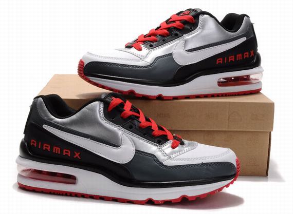 New Men\'S Nike Air Max Ltd Black/Red/ Gray